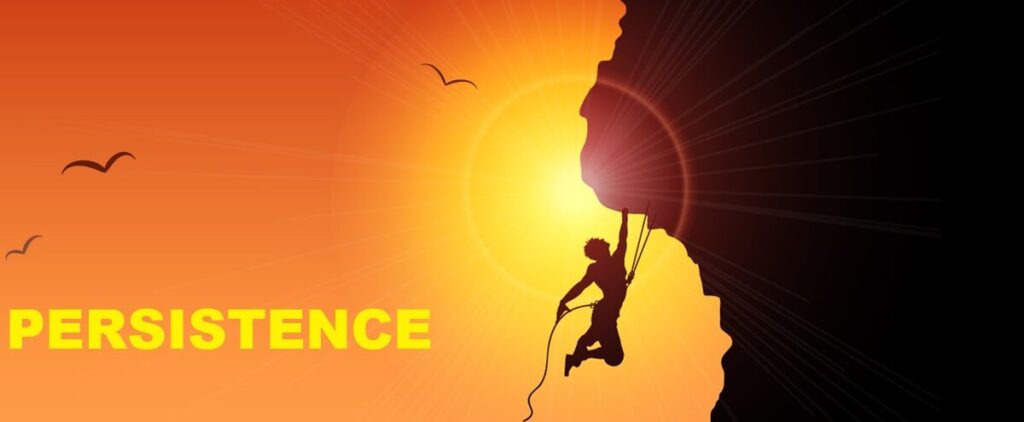 Persistence Think and Grow Rich Hindi summary never give up