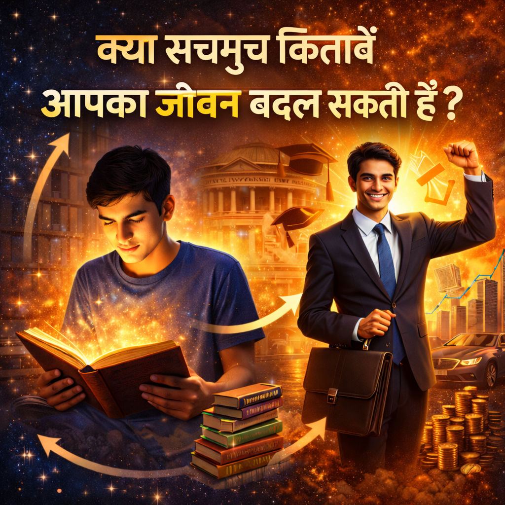 You are currently viewing Kya Kitabe Aapka Jeevan Badal Sakti Hain? (क्या किताबें आपका जीवन बदल सकती हैं?)