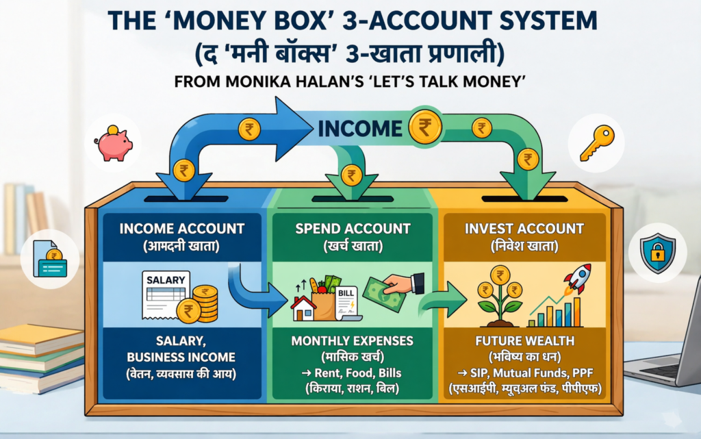 money box system monika halan